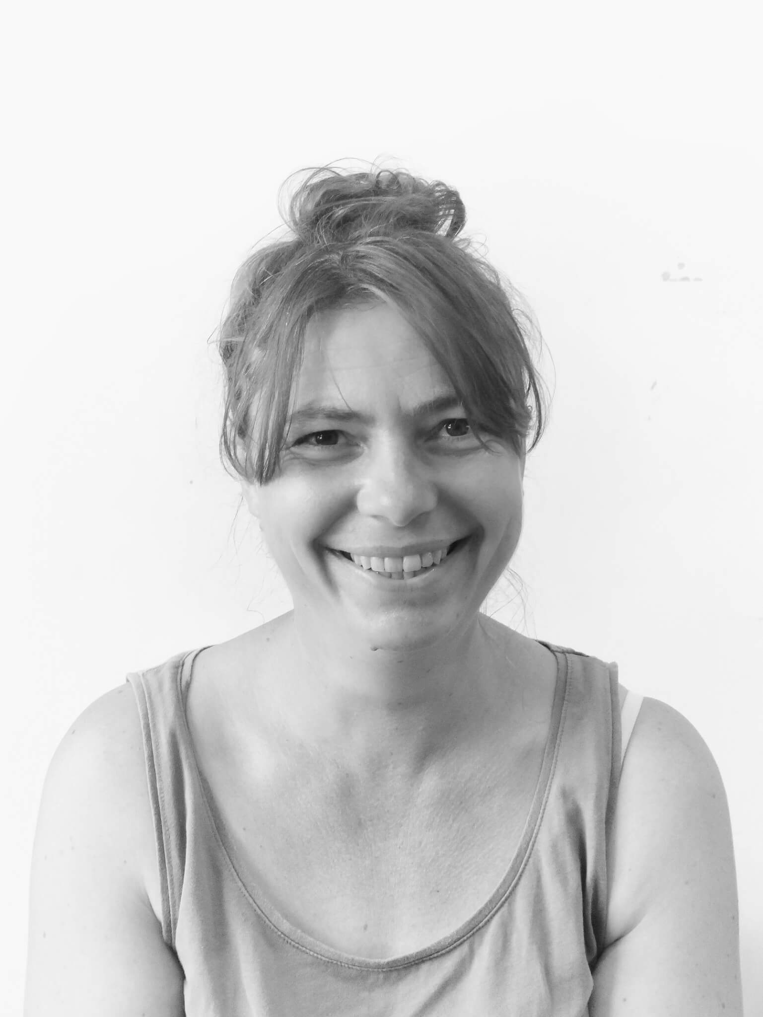 profielfoto Sarah Lampen in zwart wit